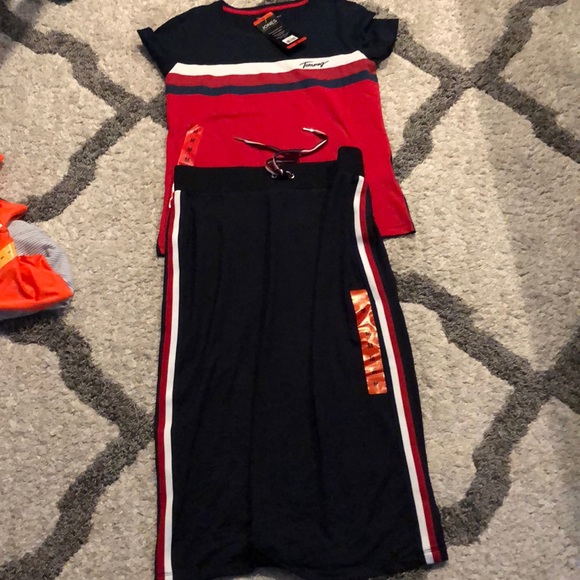 Tommy Hilfiger ladies shirt and skirt M